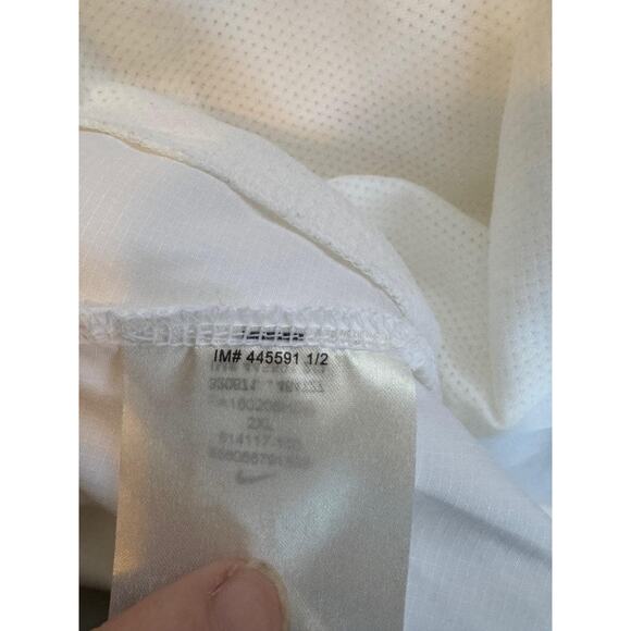 Oklahoma State Cowboys Pullover Jacket Mens 2XL White Nike Storm-FIT Football - Picture 12 of 14